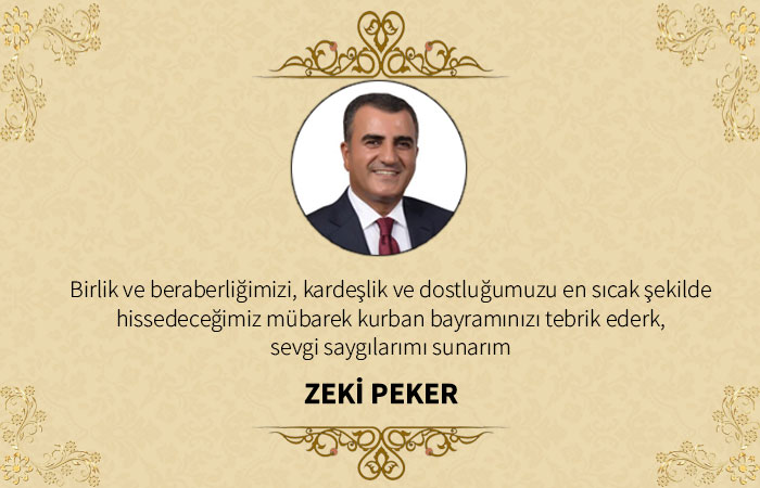 Bitlis ve ilçelerinde siyasi, kurum amirleri ve iş adamlarından Kurban Bayramı sebebiyle birer mesaj yayınladı.
