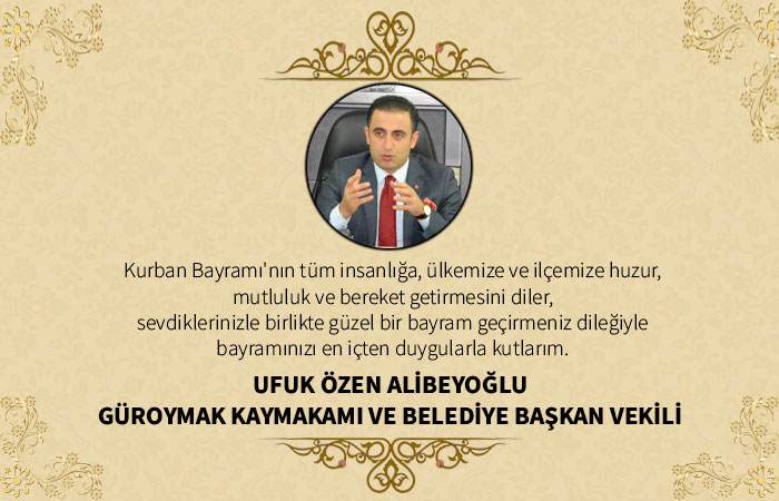 Bitlis ve ilçelerinde siyasi, kurum amirleri ve iş adamlarından Kurban Bayramı sebebiyle birer mesaj yayınladı.
